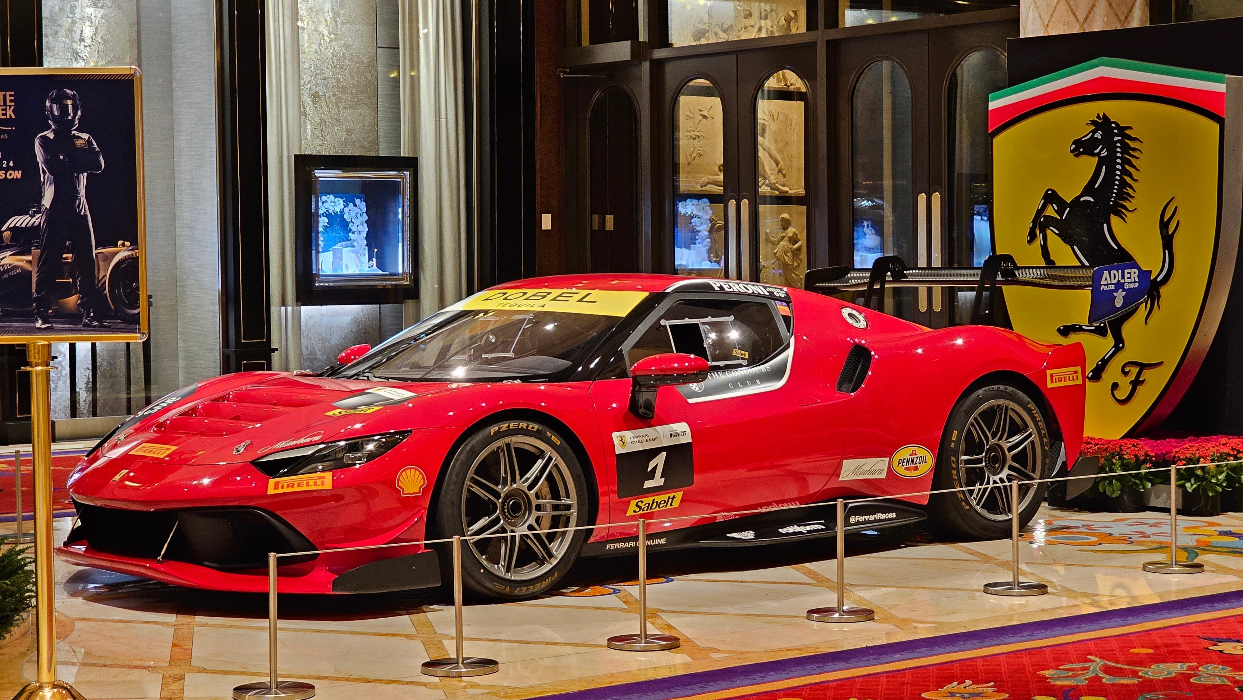 F&M Motorsport at the 2024 Las Vegas Grand Prix & Ferrari Challenge North America